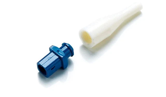 LC/UPC epoxy fiber optic connector 0.9mm boot