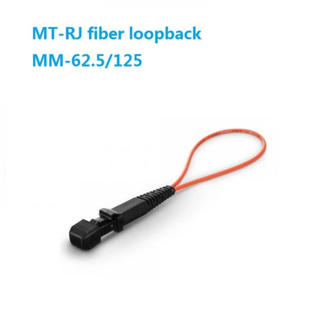 MT-RJ multimode 62.5/125 fiber loopback module
