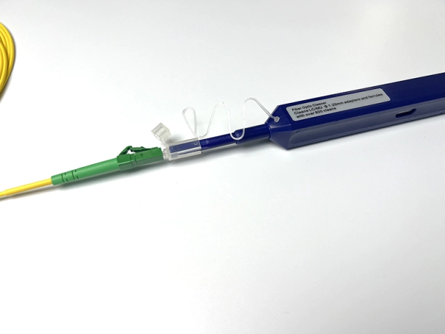 Optical fiber cleaner 1.25mm LC MU connector ferrule cleaning