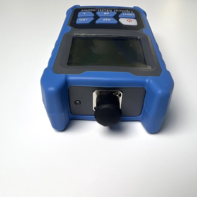 Optical fiber power meter test instrument