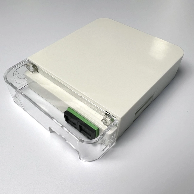 Optical fiber socket outlet duplex SC 2 core