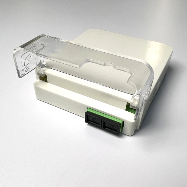 Optical fiber socket outlet duplex SC 2 cores
