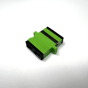 Adaptador Conector SC APC Dúplex para Mamparo SC APC de Dos Canales