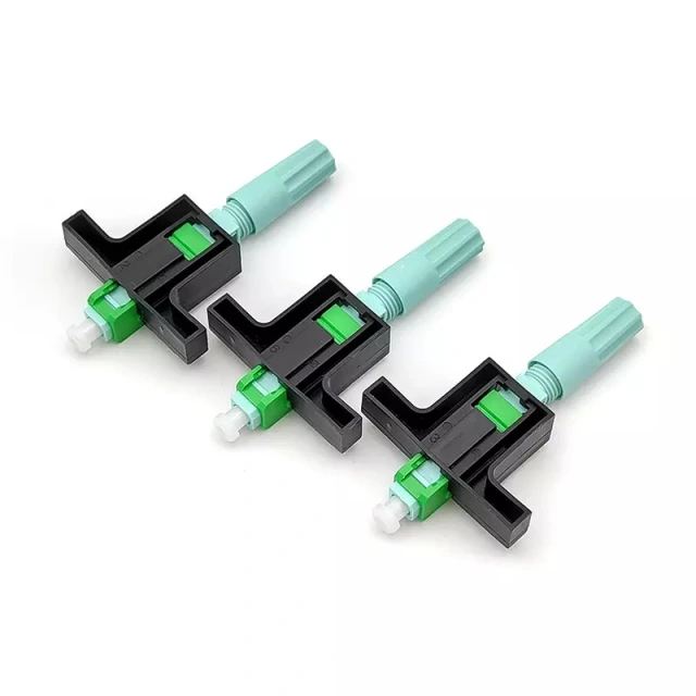 SC/APC Fast Connector fiber optic simplex