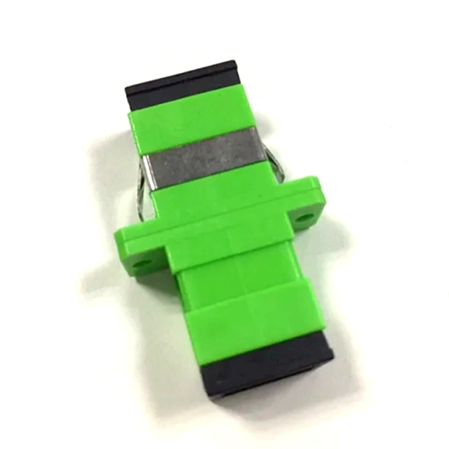 Adaptateur de cloison pour fibre optique SC APC
