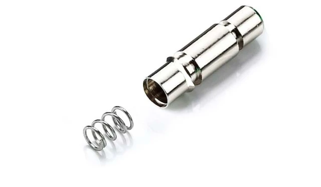 Mola para componente de montagem em epóxi de conector de fibra ótica SC/APC