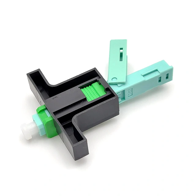 SC APC fiber optic field quick connector