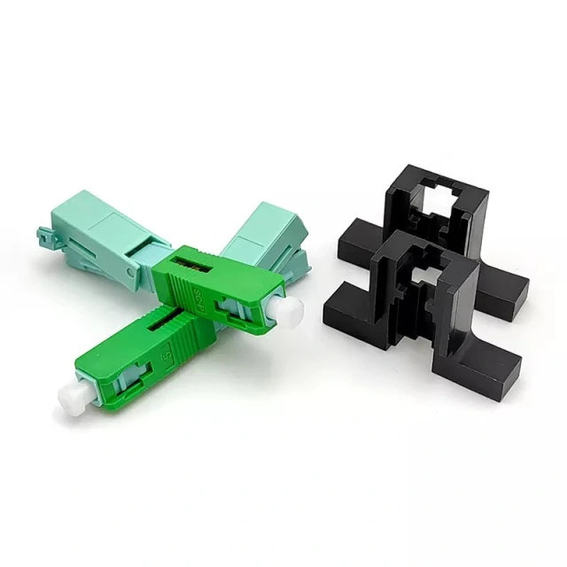 SC APC field quick fiber optic connector
