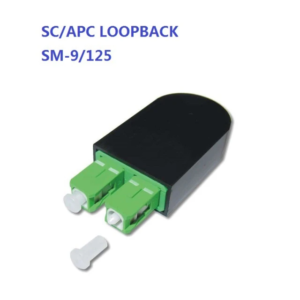 Módulo Loopback de Fibra Duplex PVC SM OM1 OM2 OM3 Monomodo Multimodo