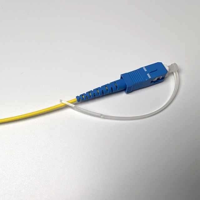 SC connector dust cap 2.5mm ceramic ferrule protection