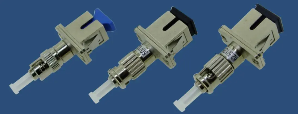 SC female ST male fiber optic adapter jointer