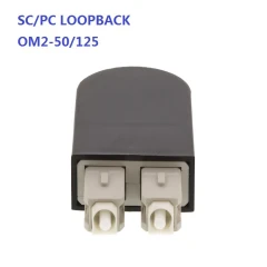 SC/PC 50/125 OM2 multimode fiber loopback