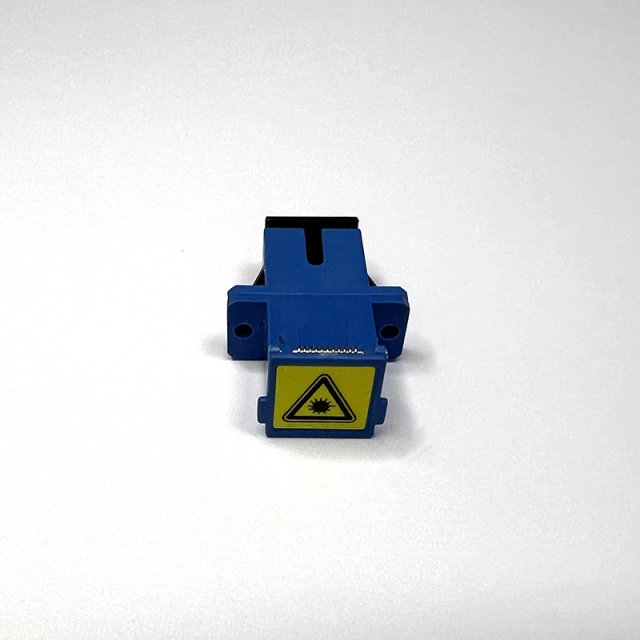 SC/UPC fiber optic adapter auto dust cap shutter