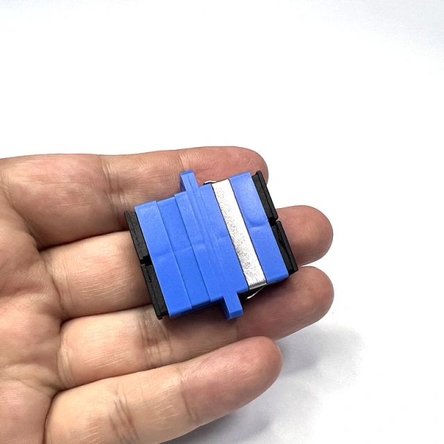 SC/UPC Duplex Bulkhead Fiber Optic Adapter