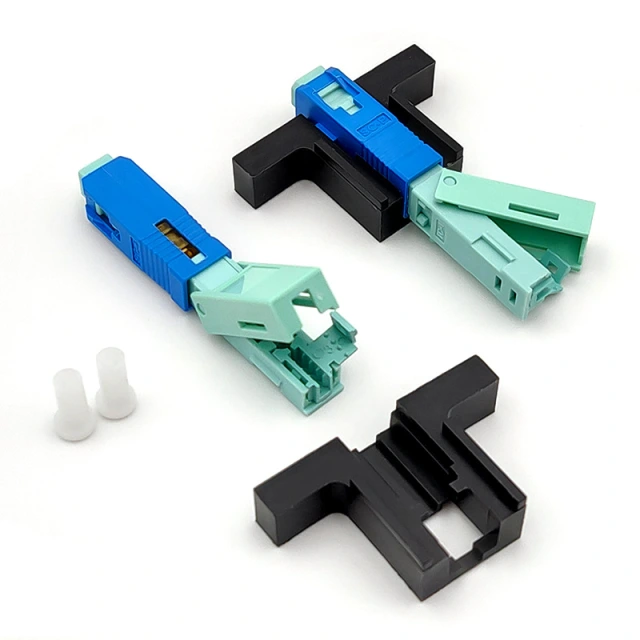 SC UPC fiber optic quick connector 2x3mm