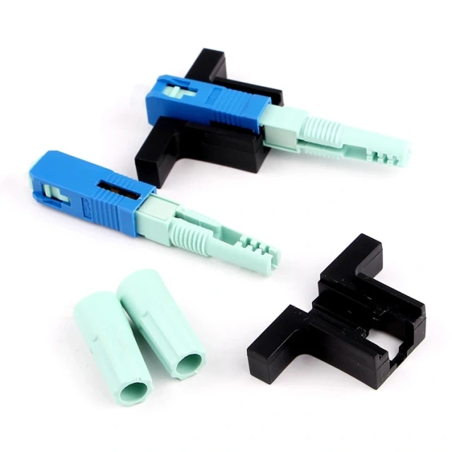 SC UPC quick connector 2x3mm drop cable