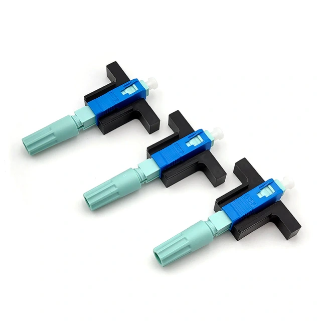 SC UPC field quick connector 2x3mm drop cable