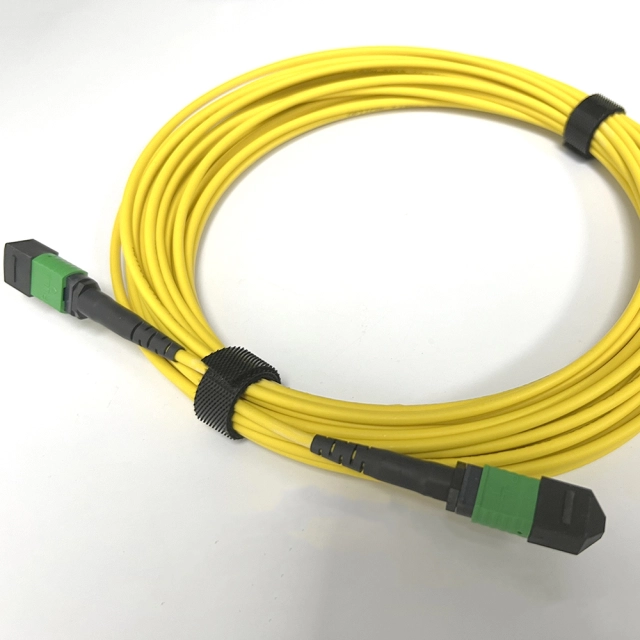 Single Mode MPO APC 12 Core Patch Cord